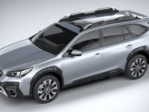 Subaru Outback Active 2024 3D 모델