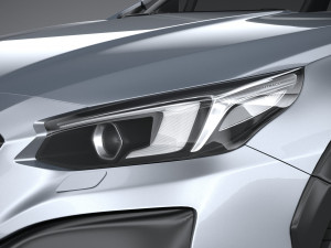 Subaru Outback Active 2024 3D 모델