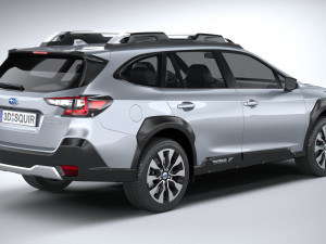 Subaru Outback Active 2024 3D 모델