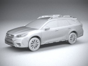 Subaru Outback Active 2024 3D 모델