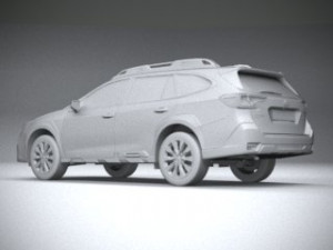 Subaru Outback Active 2024 3D in 3DExport