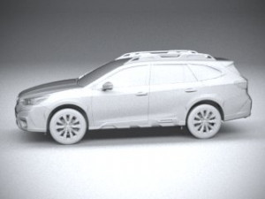 Subaru Outback Active 2024 3D 모델