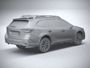 Subaru Outback Active 2024 3D 모델