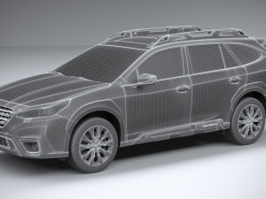 Subaru Outback Active 2024 3D 모델