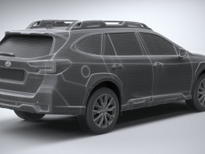 Subaru Outback Active 2024 3D 모델