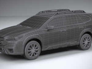 Subaru Outback Active 2024 3D 모델