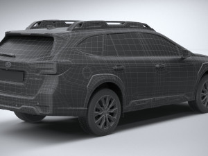 Subaru Outback Active 2024 3D 모델