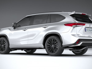Toyota Higlander XSE 2024 Modèle 3D