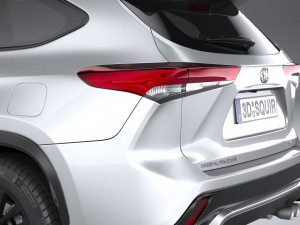 Toyota Higlander XSE 2024 Modèle 3D