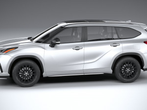 Toyota Higlander XSE 2024 Modèle 3D