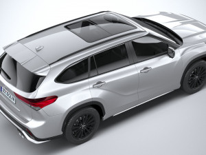 Toyota Higlander XSE 2024 Modèle 3D