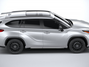 Toyota Higlander XSE 2024 Modèle 3D