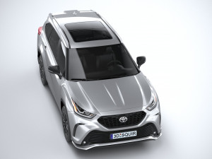 Toyota Higlander XSE 2024 Modèle 3D