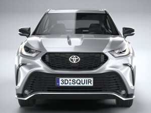 Toyota Higlander XSE 2024 Modèle 3D