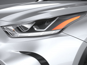 Toyota Higlander XSE 2024 Modèle 3D
