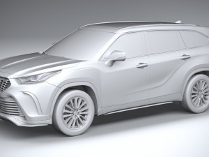 Toyota Higlander XSE 2024 Modèle 3D