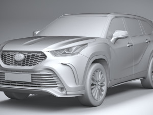 Toyota Higlander XSE 2024 Modèle 3D
