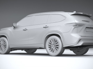 Toyota Higlander XSE 2024 Modèle 3D