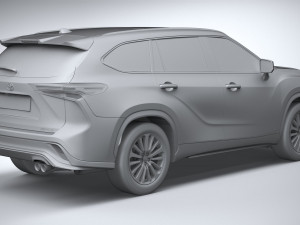 Toyota Higlander XSE 2024 Modèle 3D