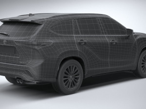 Toyota Higlander XSE 2024 Modèle 3D