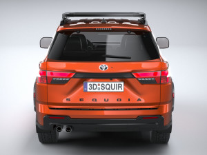 Toyota Sequoia TRD Pro 2024 Modello 3D