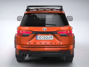 Toyota Sequoia TRD Pro 2024 3D Model