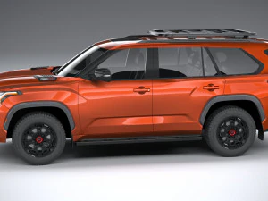 Toyota Sequoia TRD Pro 2024 3D Model