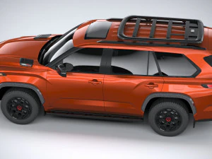 Toyota Sequoia TRD Pro 2024 3D Model