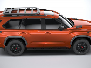 Toyota Sequoia TRD Pro 2024 Modello 3D