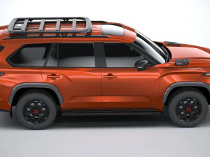 Toyota Sequoia TRD Pro 2024 3D Model