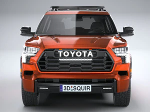 Toyota Sequoia TRD Pro 2024 3D Model