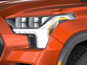 Toyota Sequoia TRD Pro 2024 3D Model