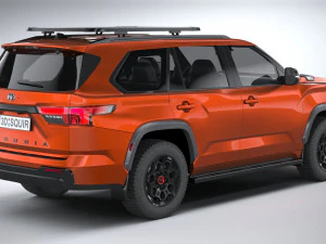Toyota Sequoia TRD Pro 2024 3D Model