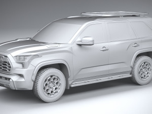 Toyota Sequoia TRD Pro 2024 Modello 3D