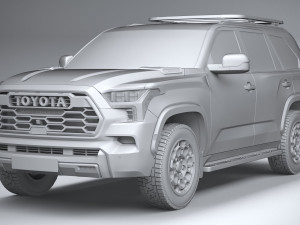 Toyota Sequoia TRD Pro 2024 Modello 3D