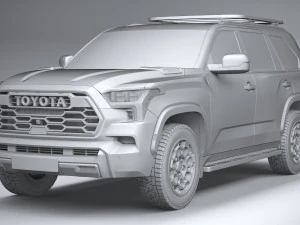 Toyota Sequoia TRD Pro 2024 3D Model