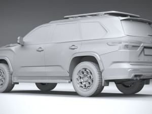 Toyota Sequoia TRD Pro 2024 Modello 3D