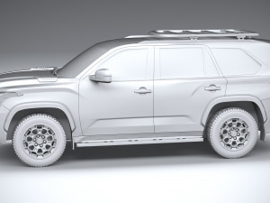 Toyota Sequoia TRD Pro 2024 Modello 3D
