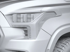 Toyota Sequoia TRD Pro 2024 3D Model
