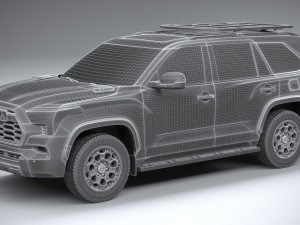 Toyota Sequoia TRD Pro 2024 Modello 3D