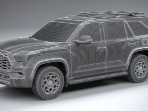 Toyota Sequoia TRD Pro 2024 3D Model