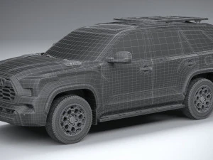 Toyota Sequoia TRD Pro 2024 3D Model