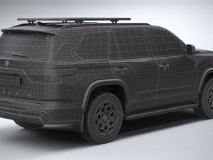 Toyota Sequoia TRD Pro 2024 Modello 3D