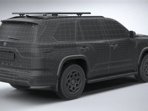 Toyota Sequoia TRD Pro 2024 3D Model
