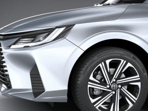 Toyota Yaris Sedan 2023 3D Модель
