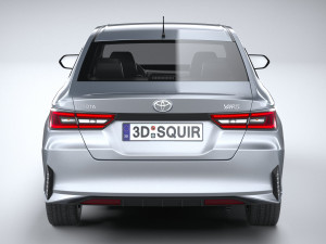Toyota Yaris Sedan 2023 3D Модель