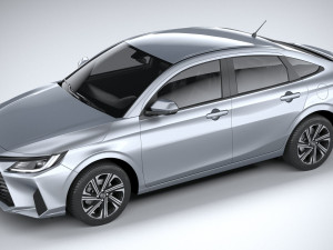 Toyota Yaris Sedan 2023 3D Модель