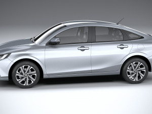 Toyota Yaris Sedan 2023 3D Модель