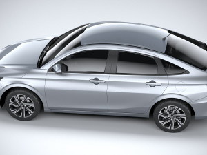 Toyota Yaris Sedan 2023 3D Модель