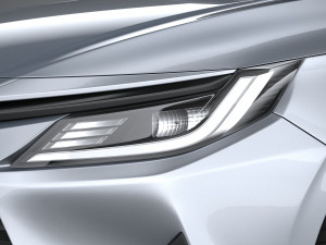 Toyota Yaris Sedan 2023 3D Модель